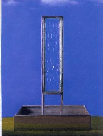 Glass Tower by Rudi Jass. base 1000 , height 1550